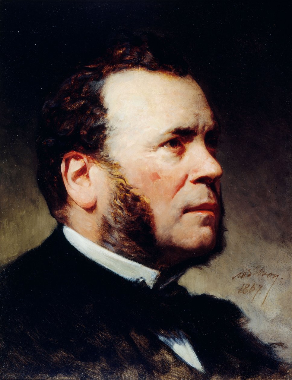 Portret van Ferdinand Barrot (1806-83) 1867 door Adolphe Yvon
