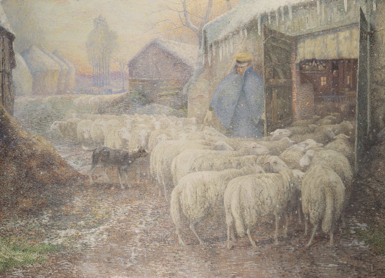 De terugkeer van de herder door Adriaan Josef Heymans