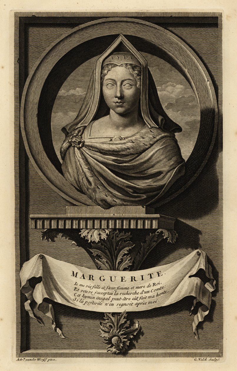 Margaret Tudor (1489-1541) door Adriaan van der (after) Werff