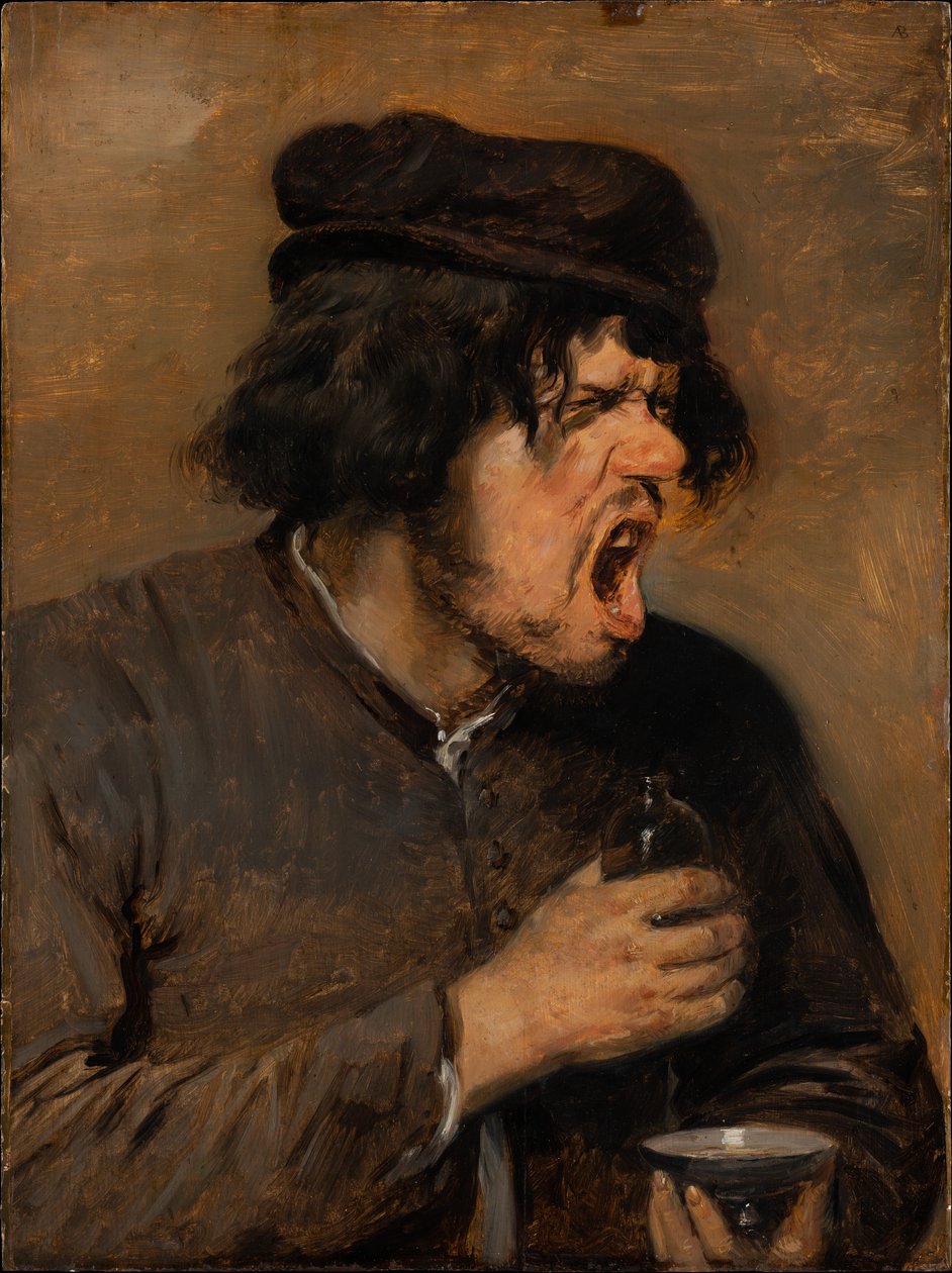De bittere drank door Adriaen Brouwer
