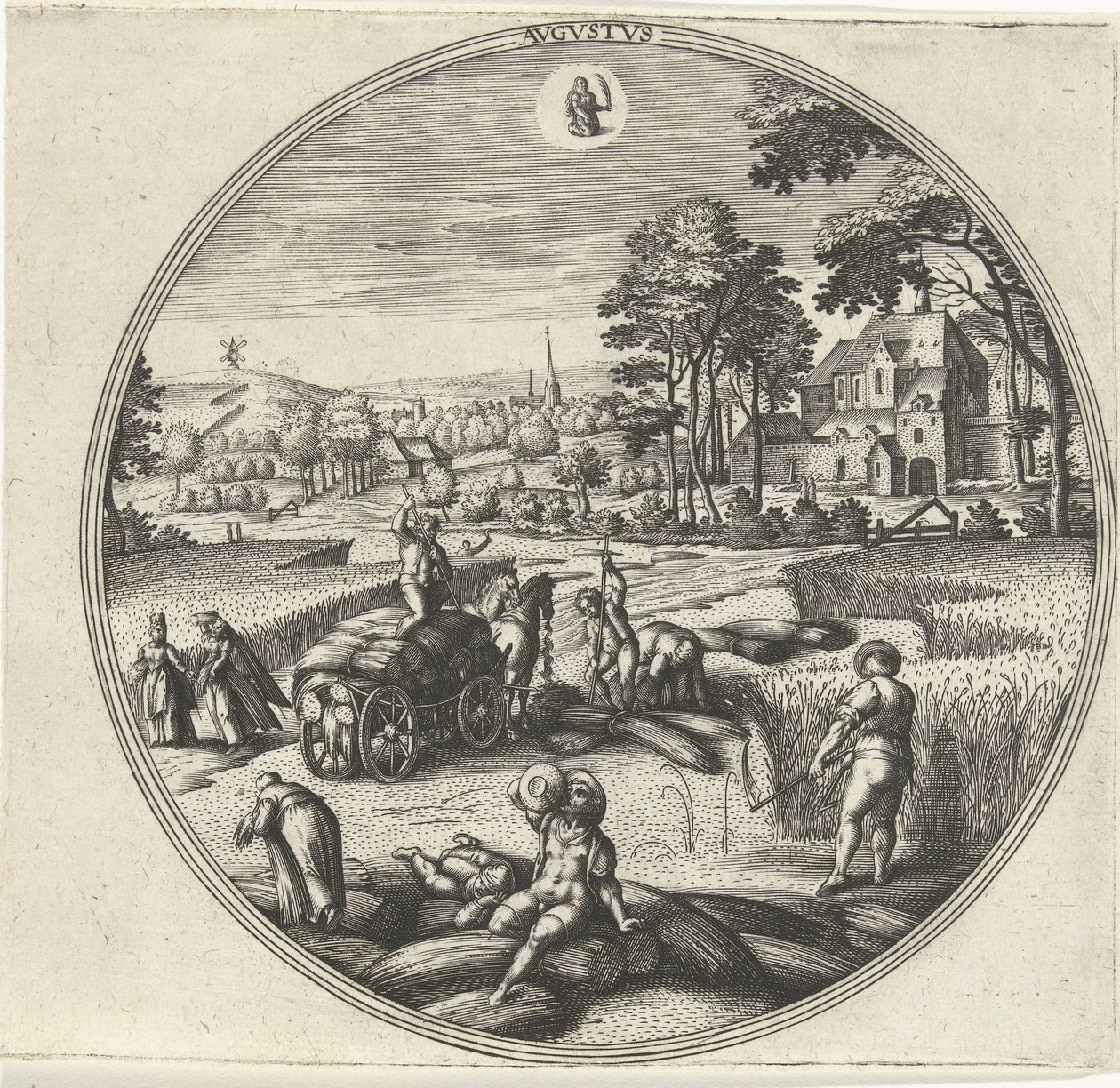 Augustus door Adriaen Collaert