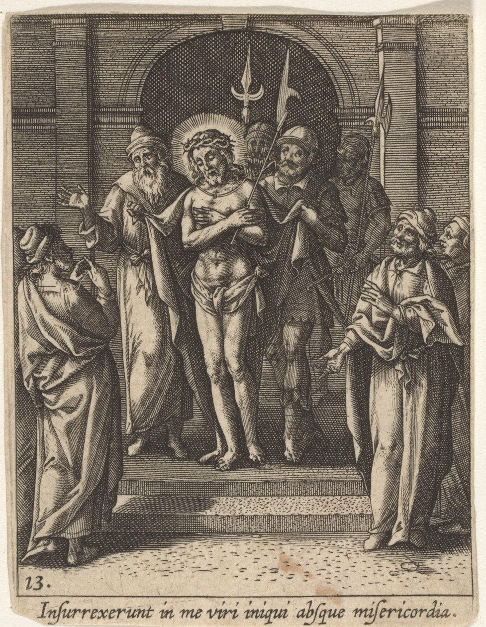 Ecce Homo door Adriaen Collaert