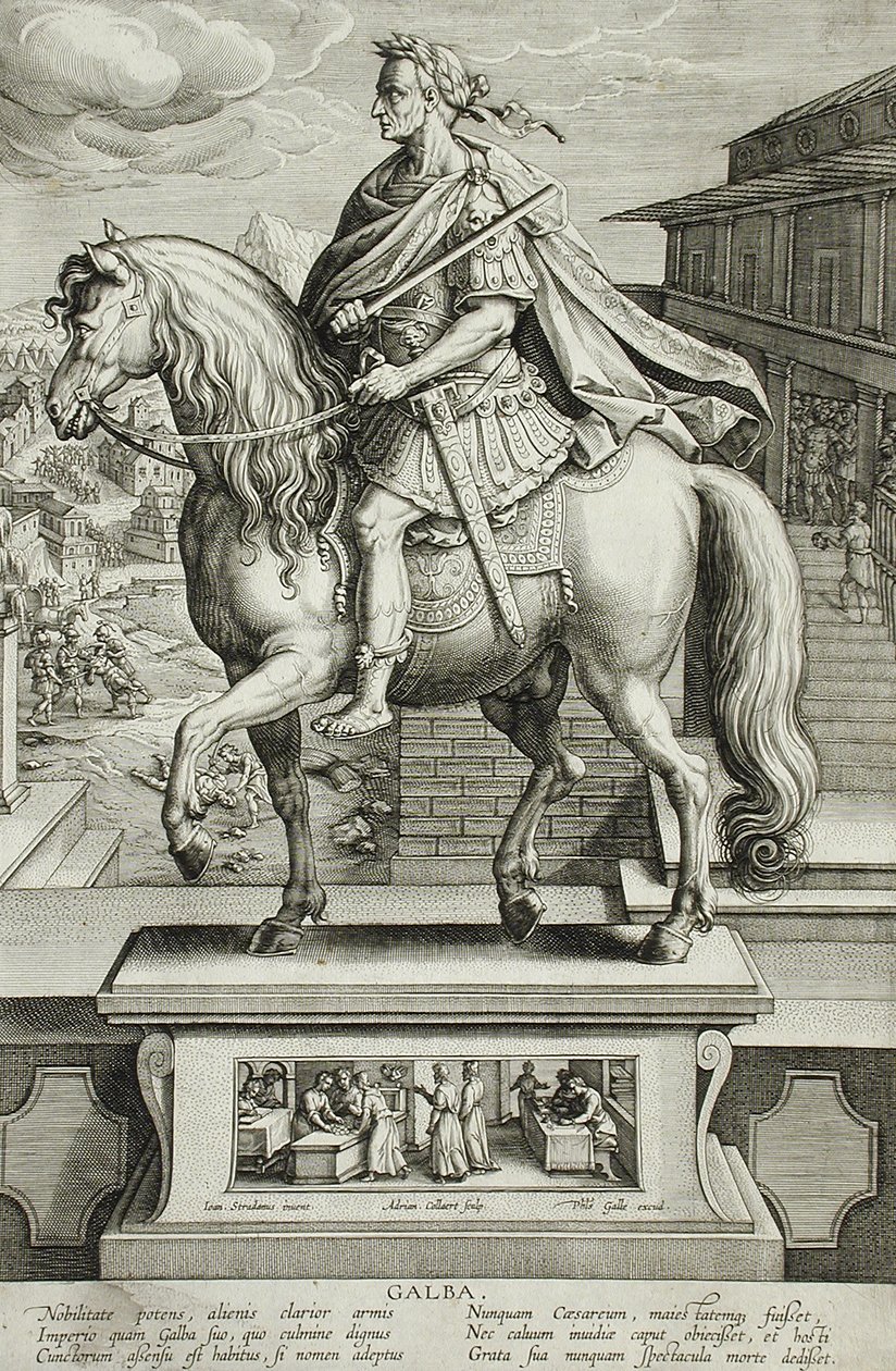 Galba door Adriaen Collaert