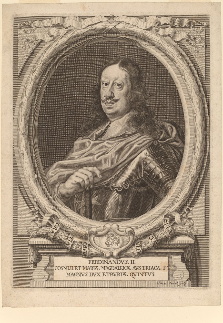 Ferdinando II, Groothertog van Toscane door Adriaen Haelwegh