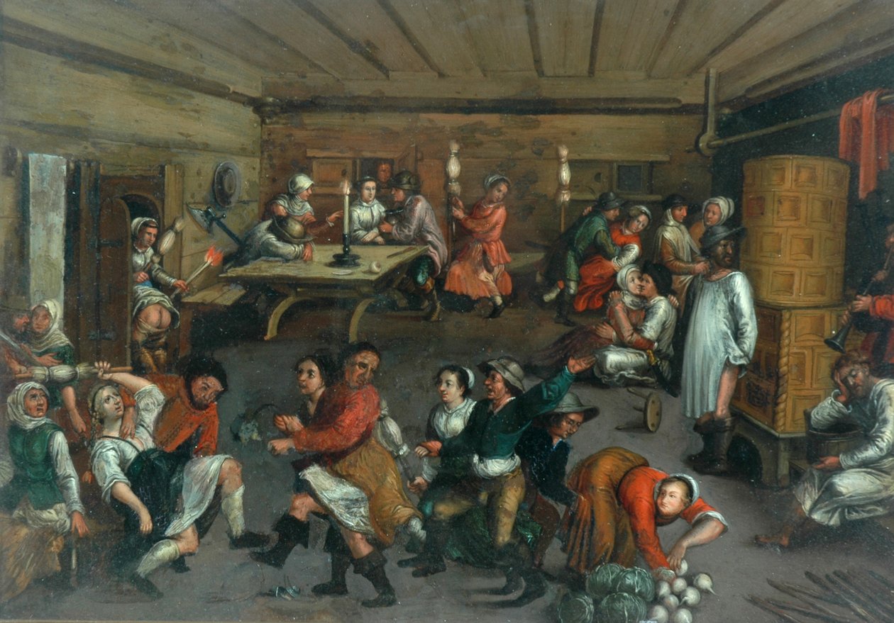 Een Nederlandse Vrolijkheid, 1622 door Adriaen Jansz. van Ostade