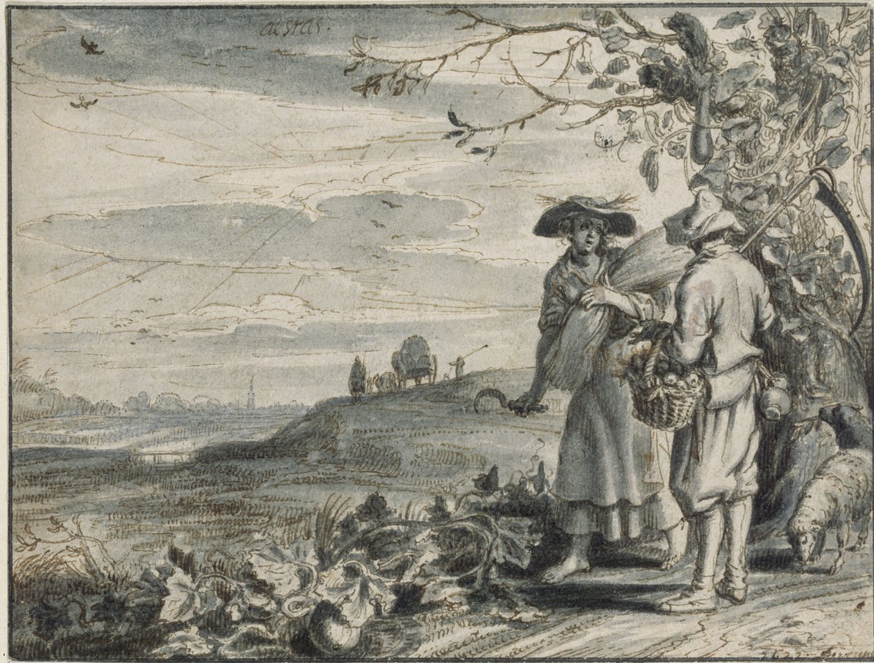 De zomer door Adriaen Pietersz van de Venne