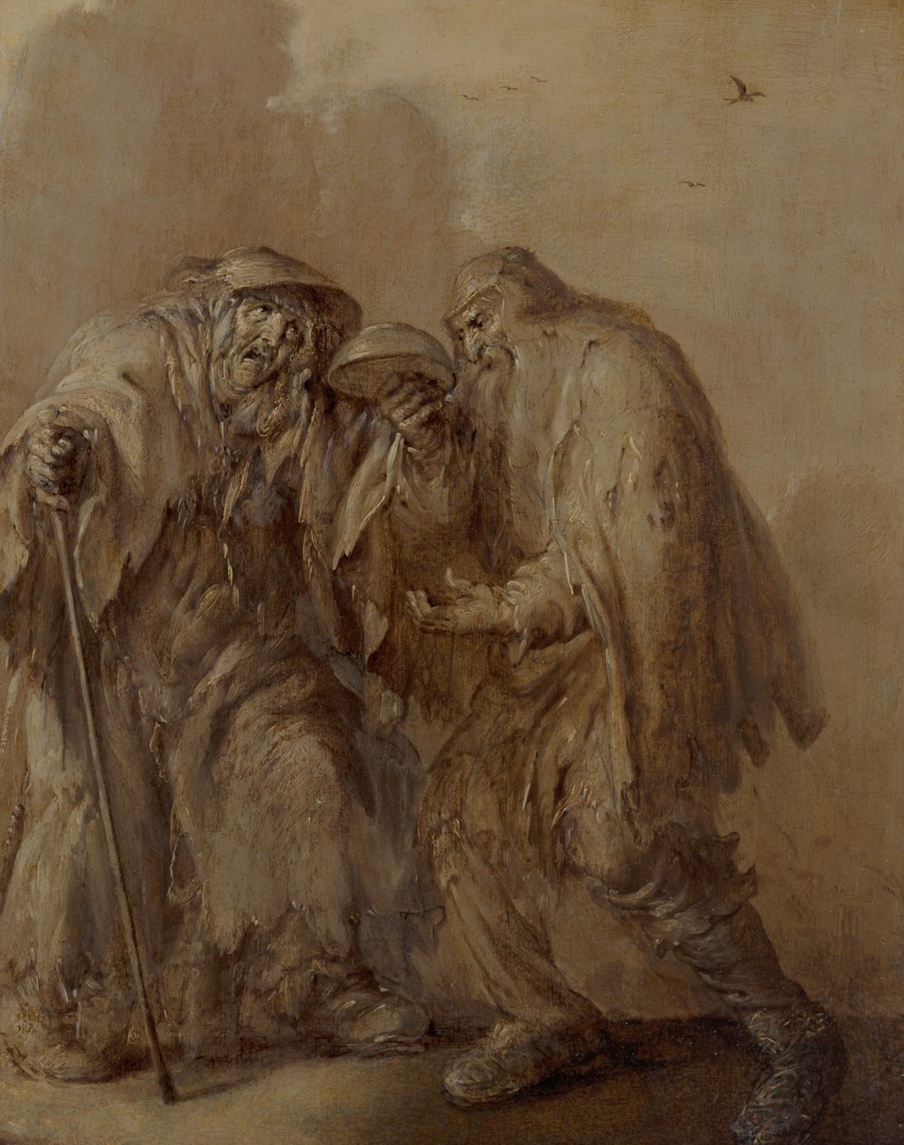 De bedelaars door Adriaen Pietersz. van de Venne