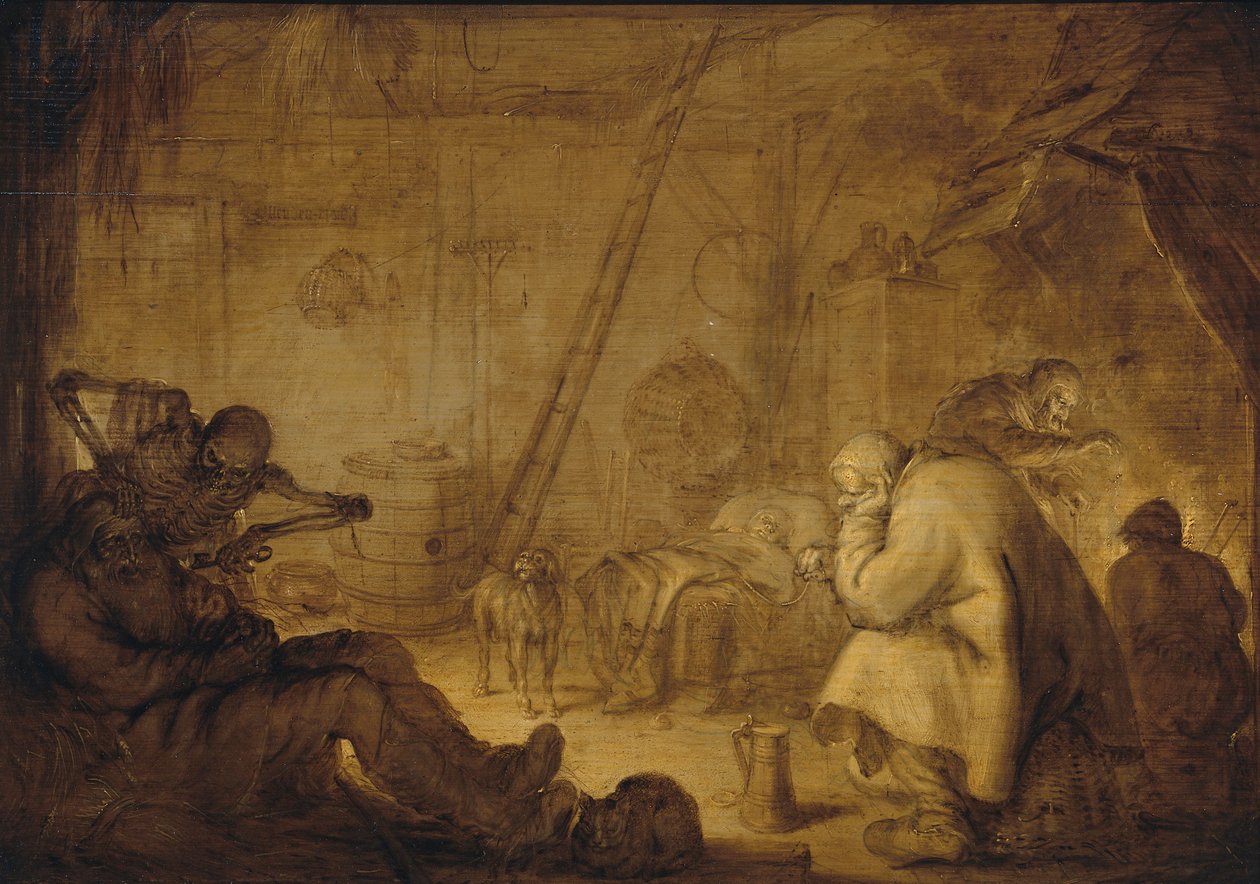 Het einde van ellende door Adriaen Pietersz. van de Venne