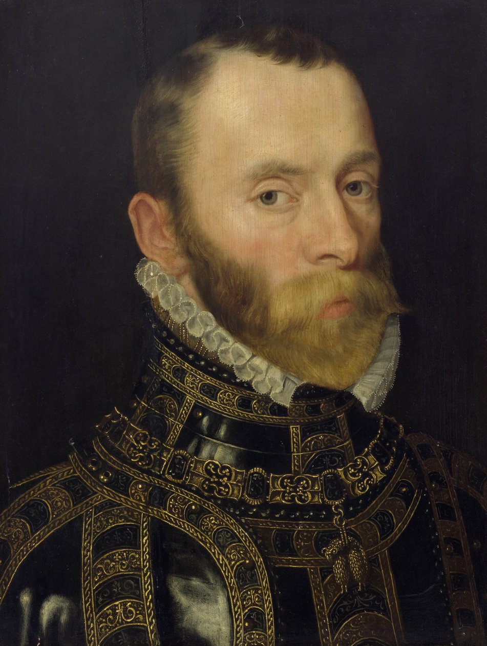Portret van Philippe de Montmorency, graaf van Hoorn door Adriaen Thomasz. Key