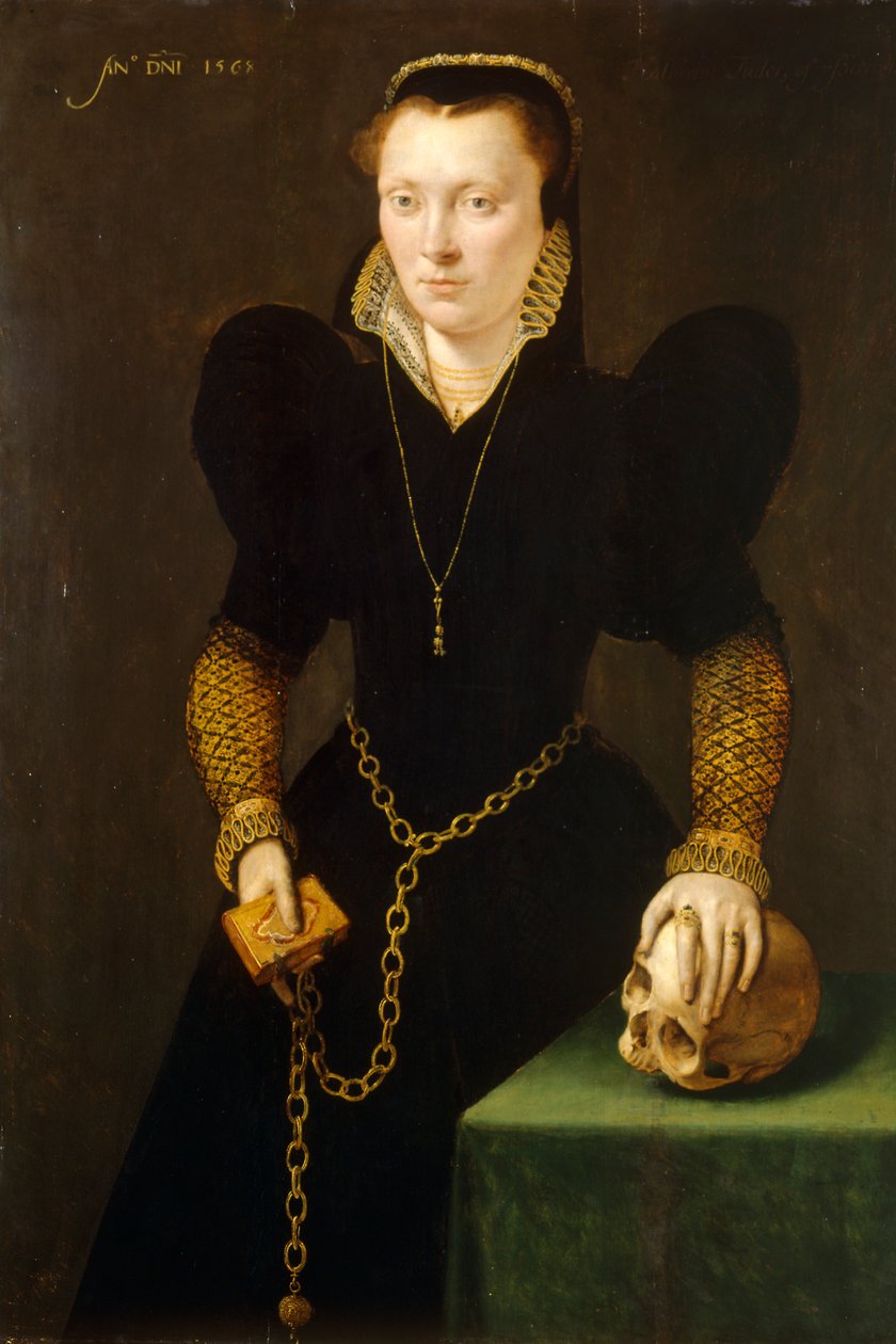 Katheryn van Berain, de moeder van Wales door Adriaen van Cronenburgh