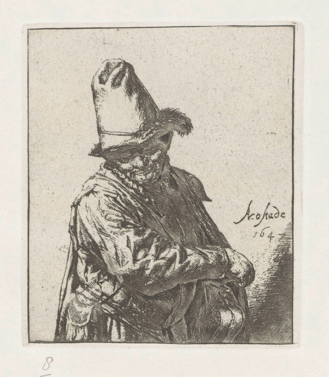 Lierdraaier door Adriaen van Ostade
