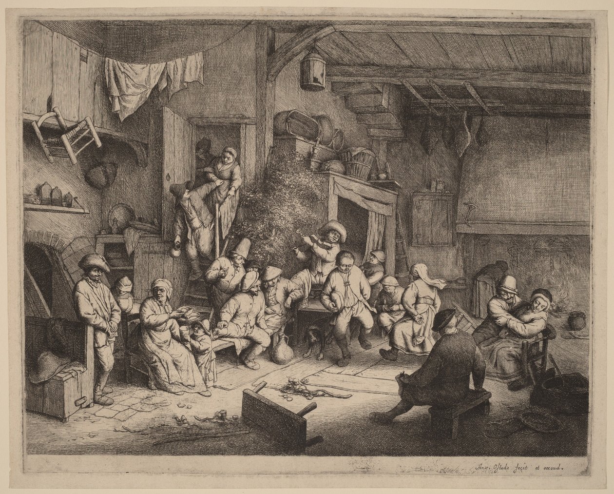  door Adriaen van Ostade
