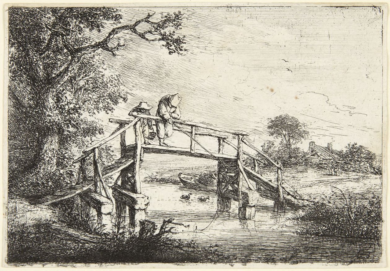 De vissers door Adriaen van Ostade