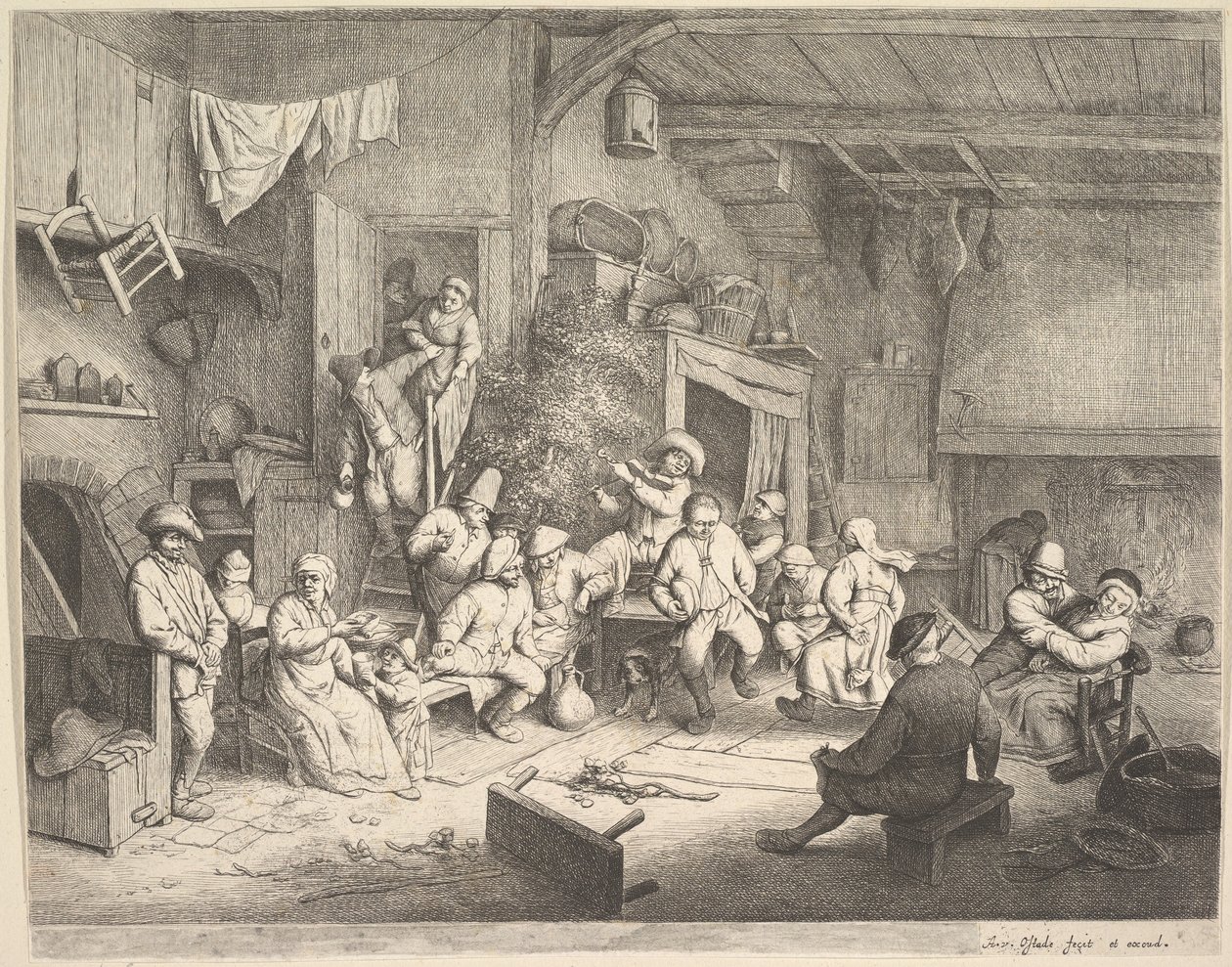  door Adriaen van Ostade
