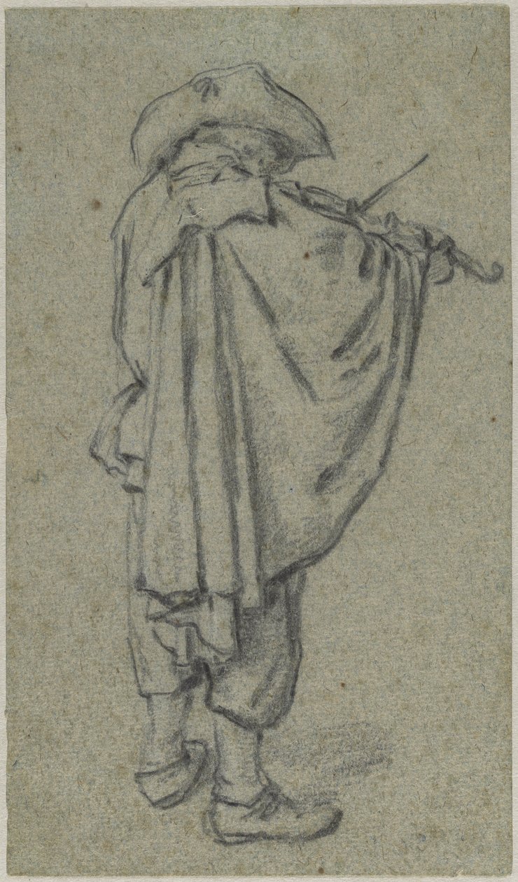 Vioolspeler door Adriaen van Ostade