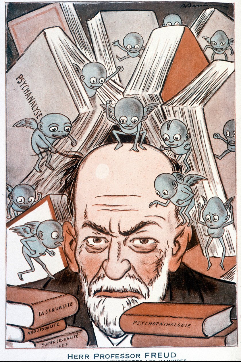 Cartoon door Sigmund Freud 
