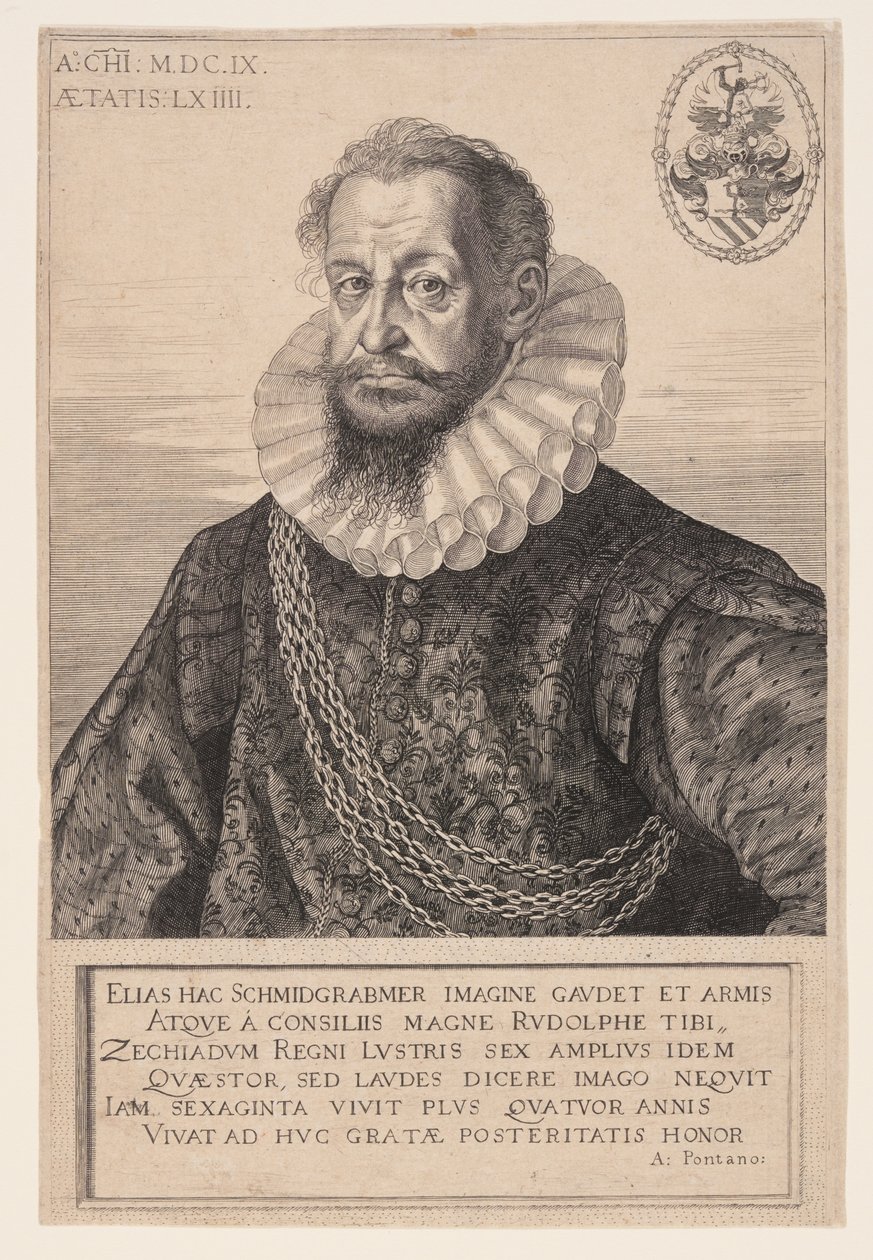 Elias Schmidgrabner, Raadslid Financiën door Aegidius Sadeler II