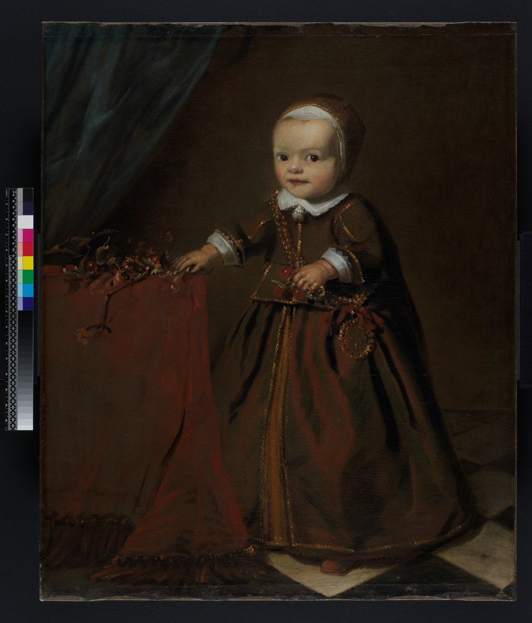Portret van een Kind, vermoedelijk Mattys Decker door Aernt de Gelder