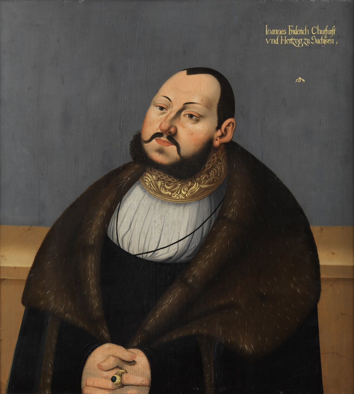 Keurvorst Johann Friedrich van Saksen door after Lucas Cranach the Elder
