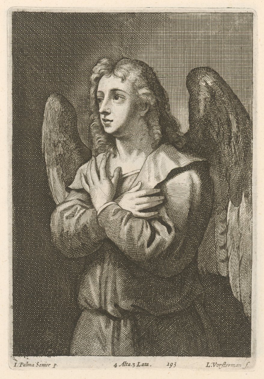 Engel door After David Teniers the Younger