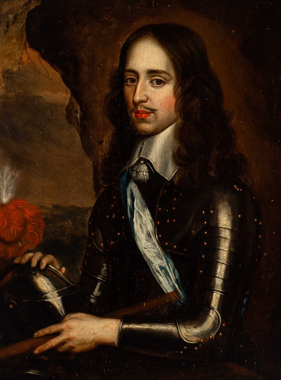 Portrait of Willem II van Oranje- Nassau (1626-1650) door After Gerard van Honthorst
