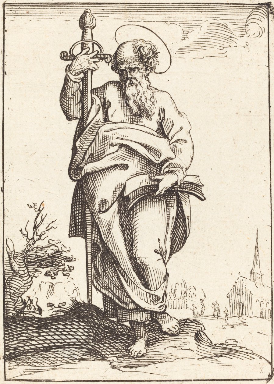 Sint Paulus door After Jacques Callot