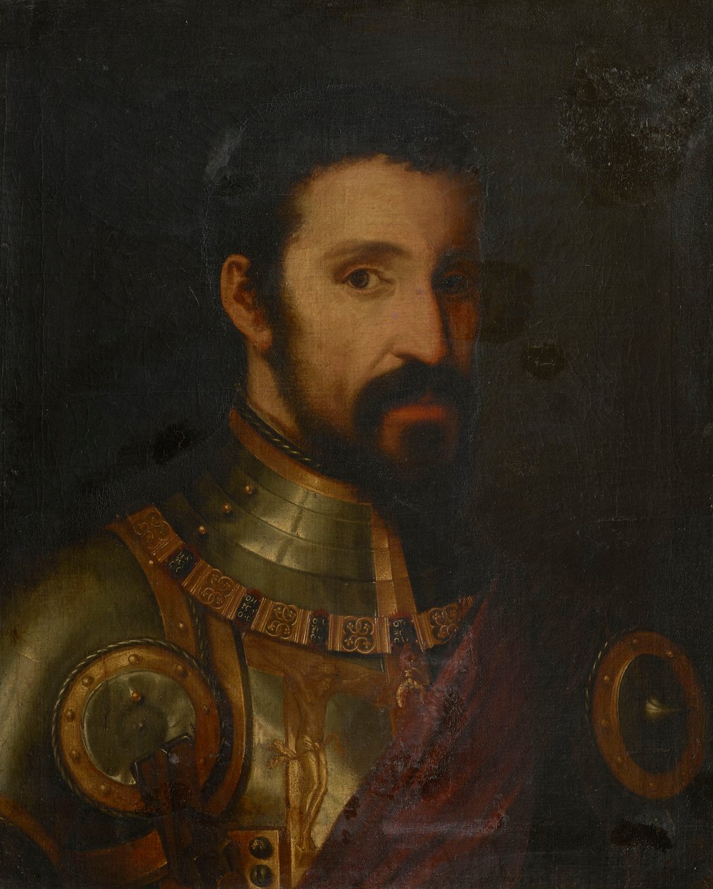 Don Fernando Alvarez de Toledo, hertog van Alba (1507-1582) door after Titian