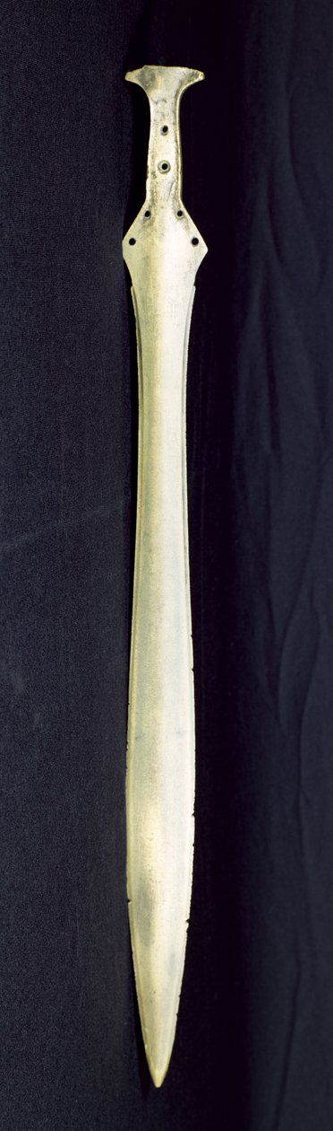 Laat Bronstijd zwaard uit Ewart Park, Northumberland door Age Bronze
