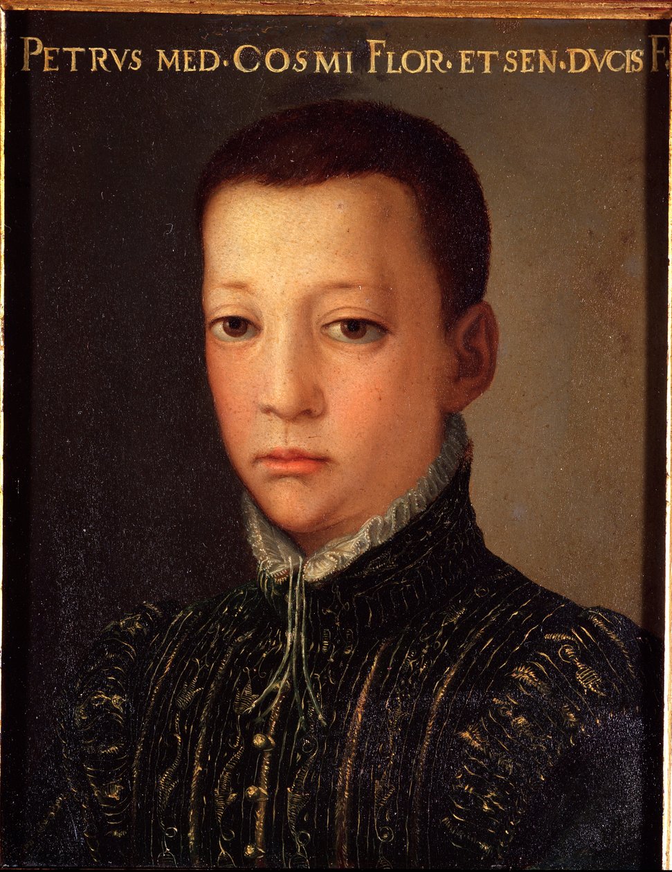 Portret van Don Pietro de Medici (1554-1604) door Agnolo Bronzino