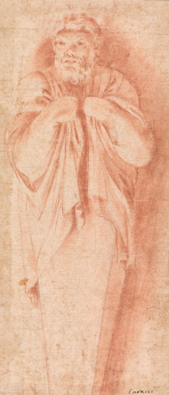 Antike Herme door Agostino Carracci
