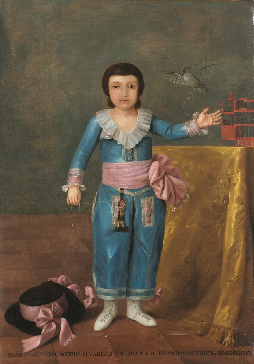 Portret van Juan Maria Osorio, ca. 1786 door Agustín Esteve y Marques