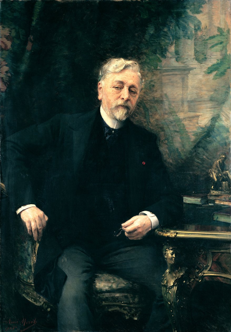 Portret van Gustave Eiffel (1832-1923) 1905 door Aimé Nicolas Morot