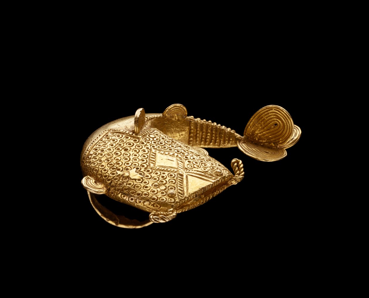 Ring, Ghana, ca. 1900 door Akan School