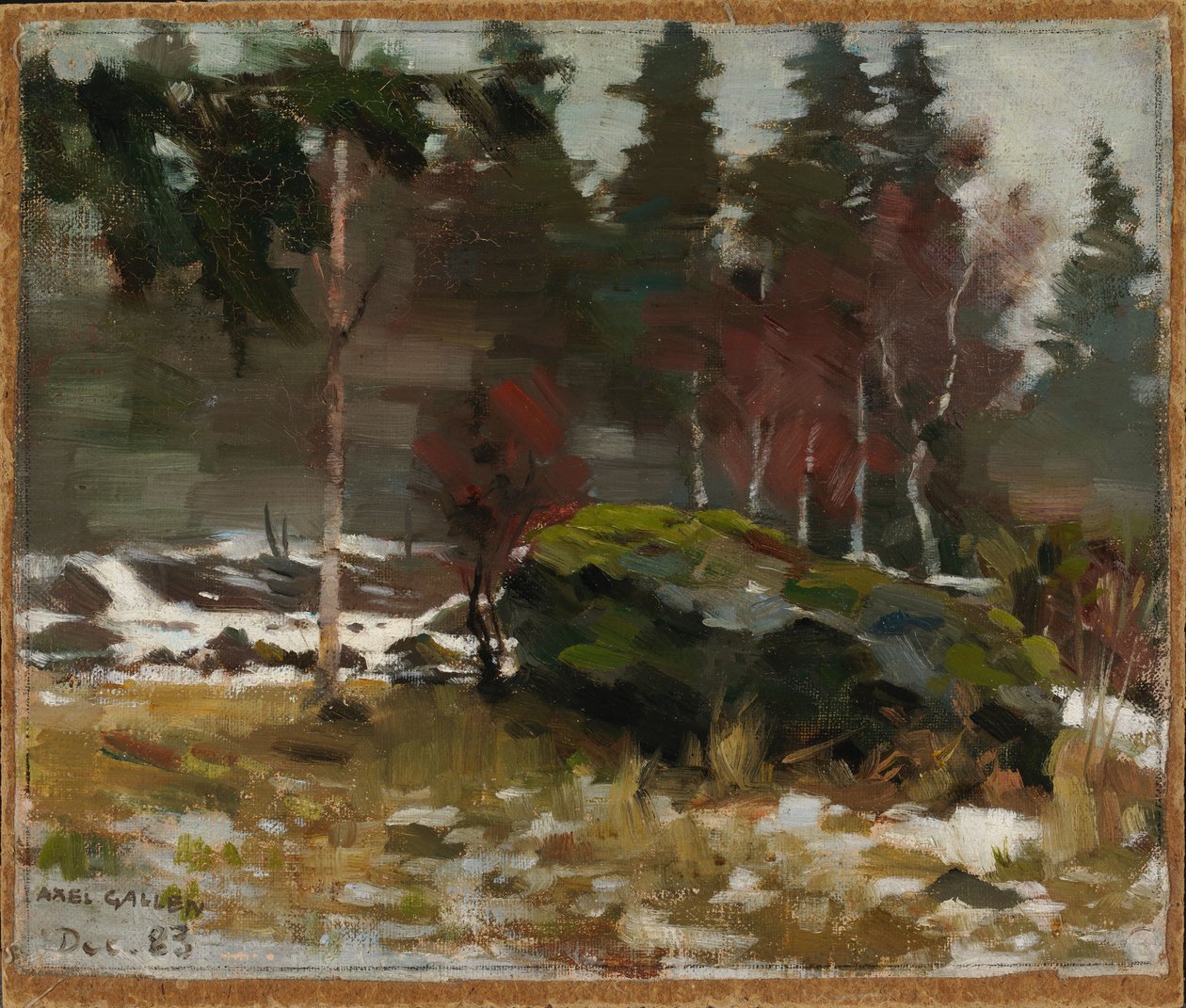 Vroege lente door Akseli Gallen-Kallela