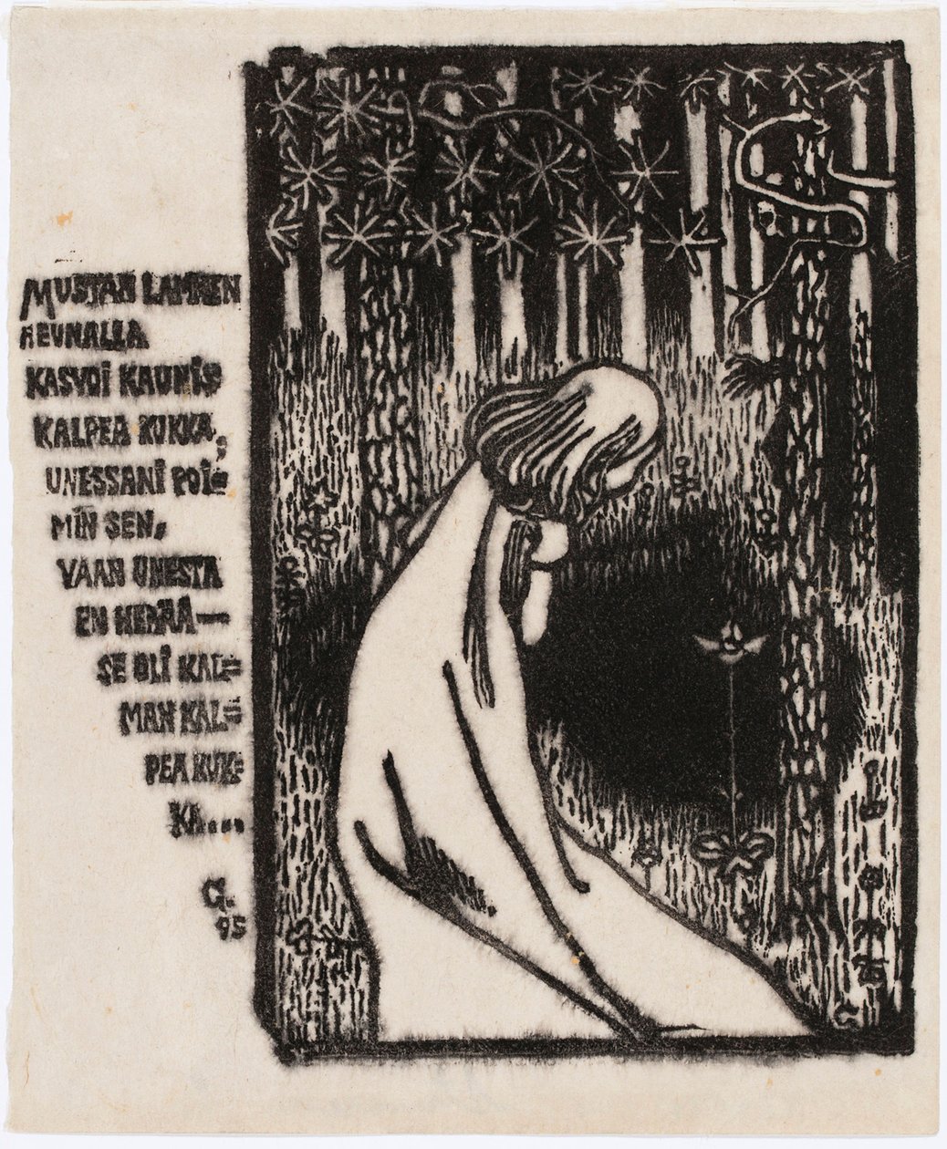 Bloem des doods door Akseli Gallen-Kallela