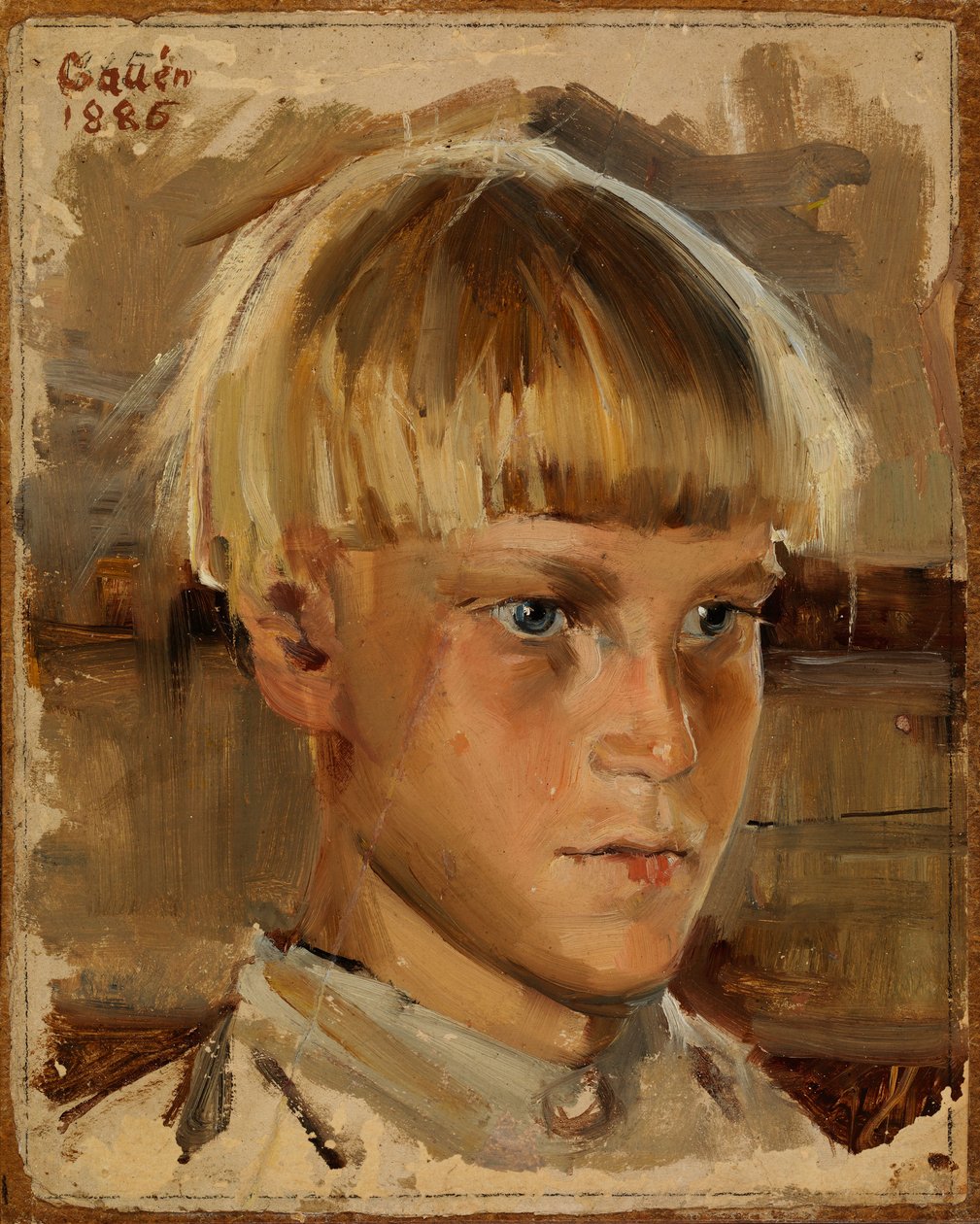 Weesjongen door Akseli Gallen-Kallela