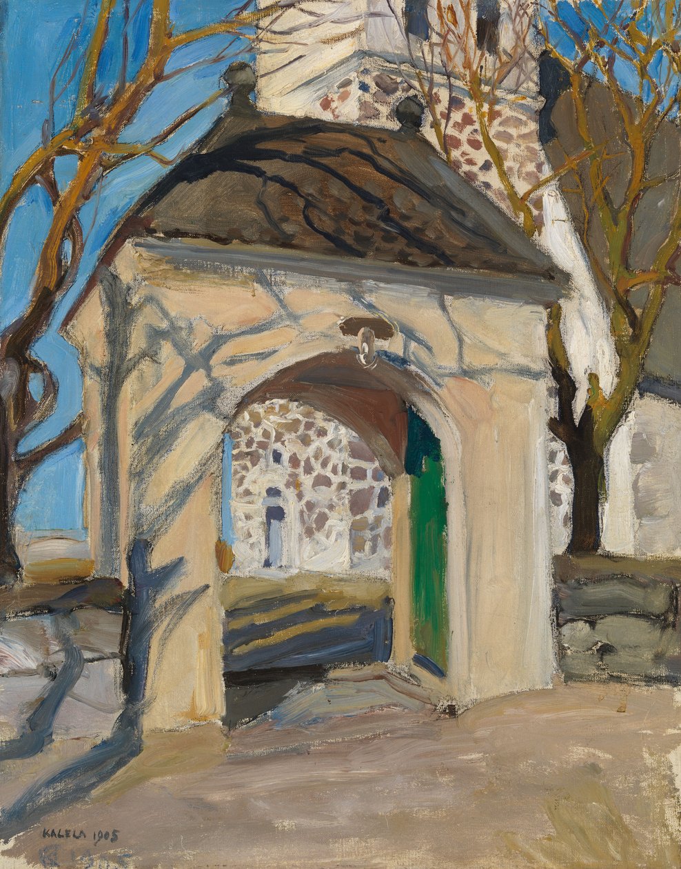 Kerk van Rauma door Akseli Gallen-Kallela