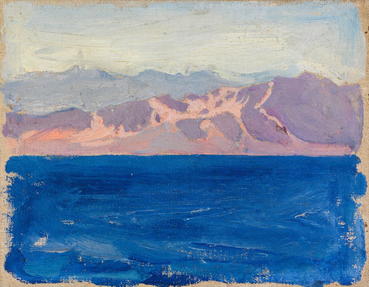 Rode Zee door Akseli Gallen-Kallela