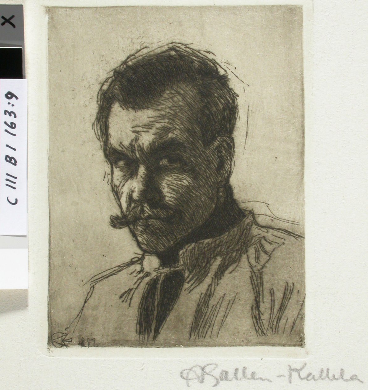 Zelfportret door Akseli Gallen-Kallela