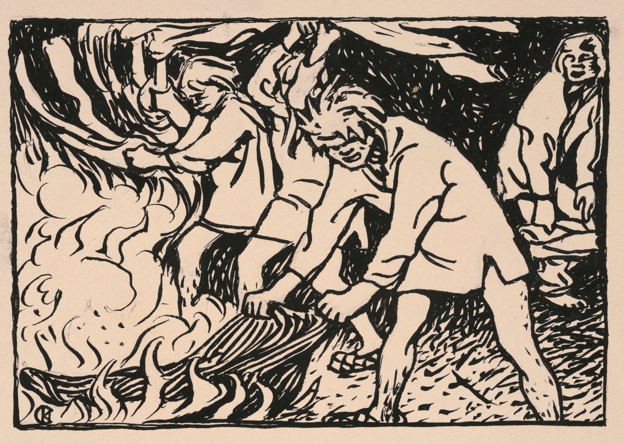 Zonder titel door Akseli Gallen-Kallela