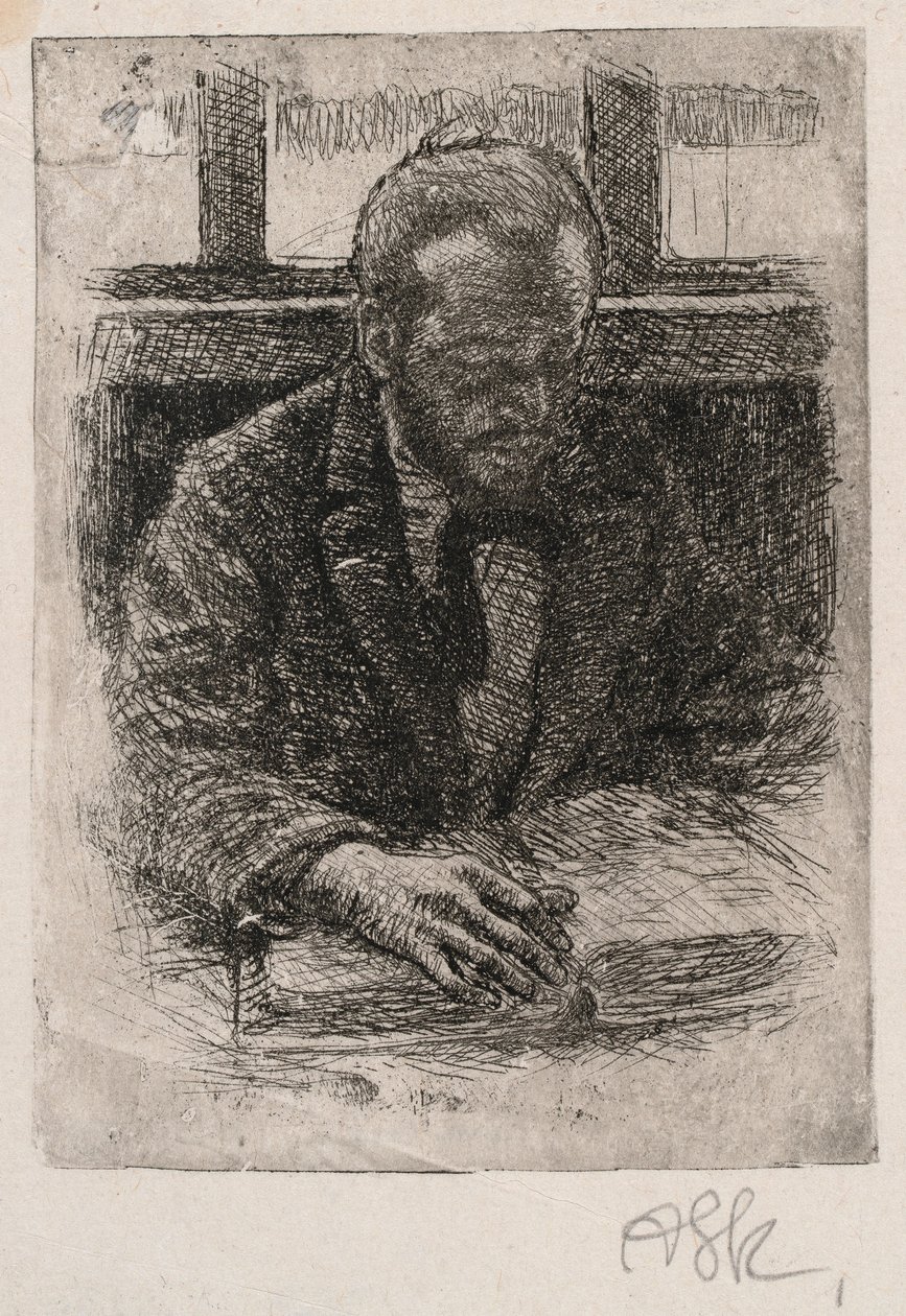 Zonder titel door Akseli Gallen-Kallela