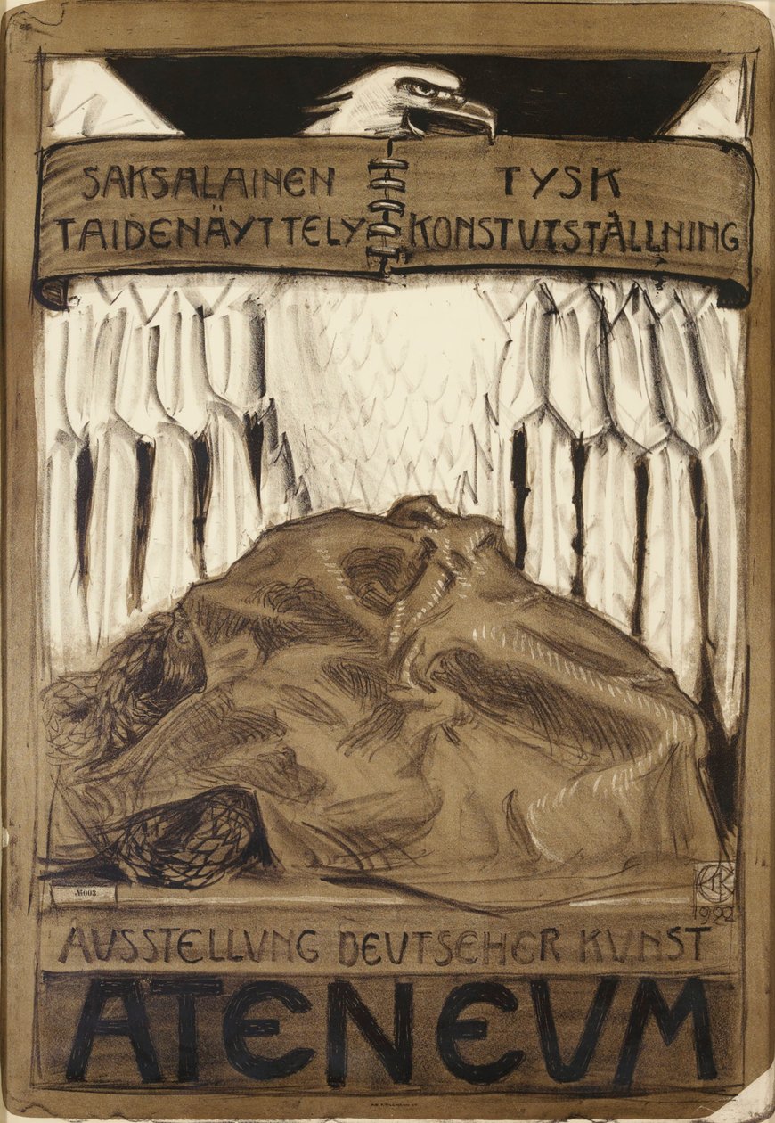 Zonder titel door Akseli Gallen-Kallela