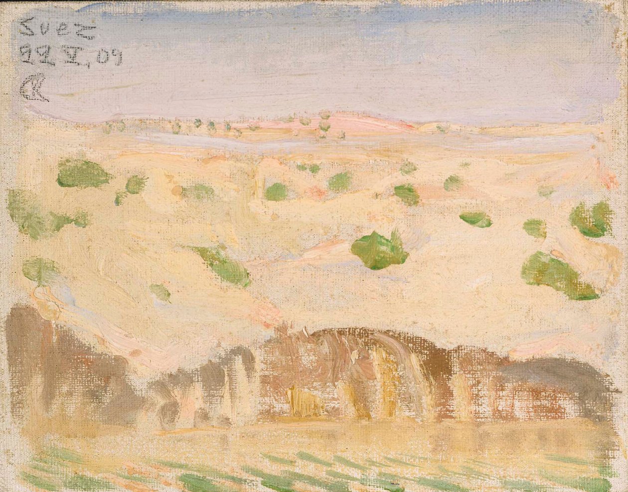 Zonder titel door Akseli Gallen-Kallela