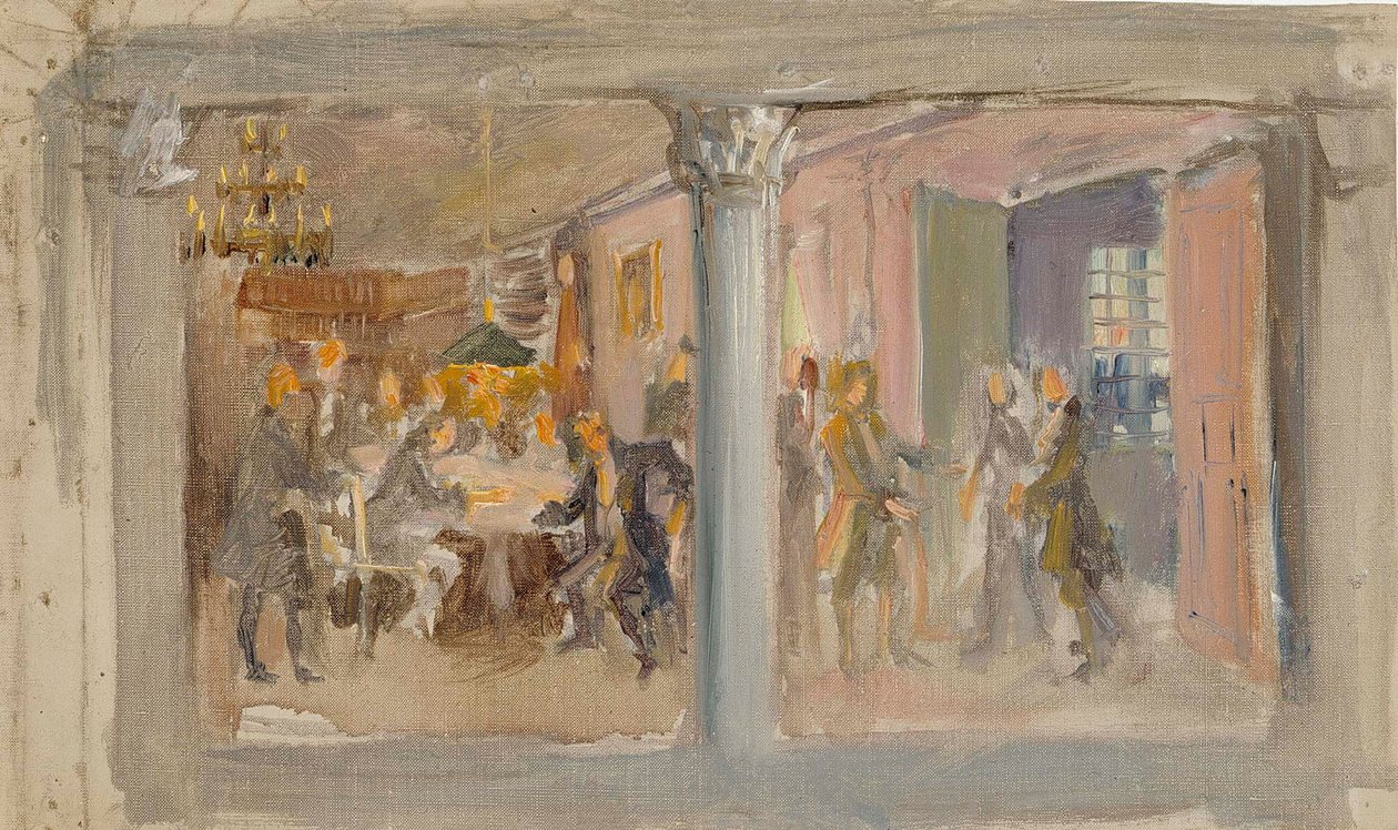 Zonder titel door Akseli Gallen-Kallela