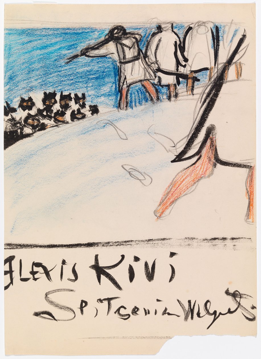 Ohne Titel door Akseli Gallen-Kallela