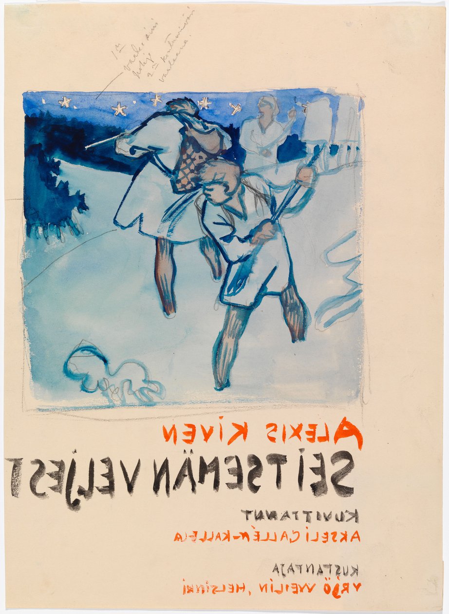 Ohne Titel door Akseli Gallen-Kallela
