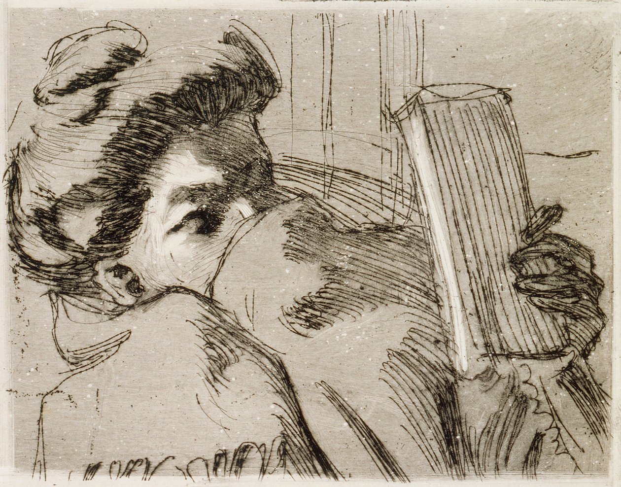 Lezende vrouw - La Lecture door Akseli Gallen-Kallela