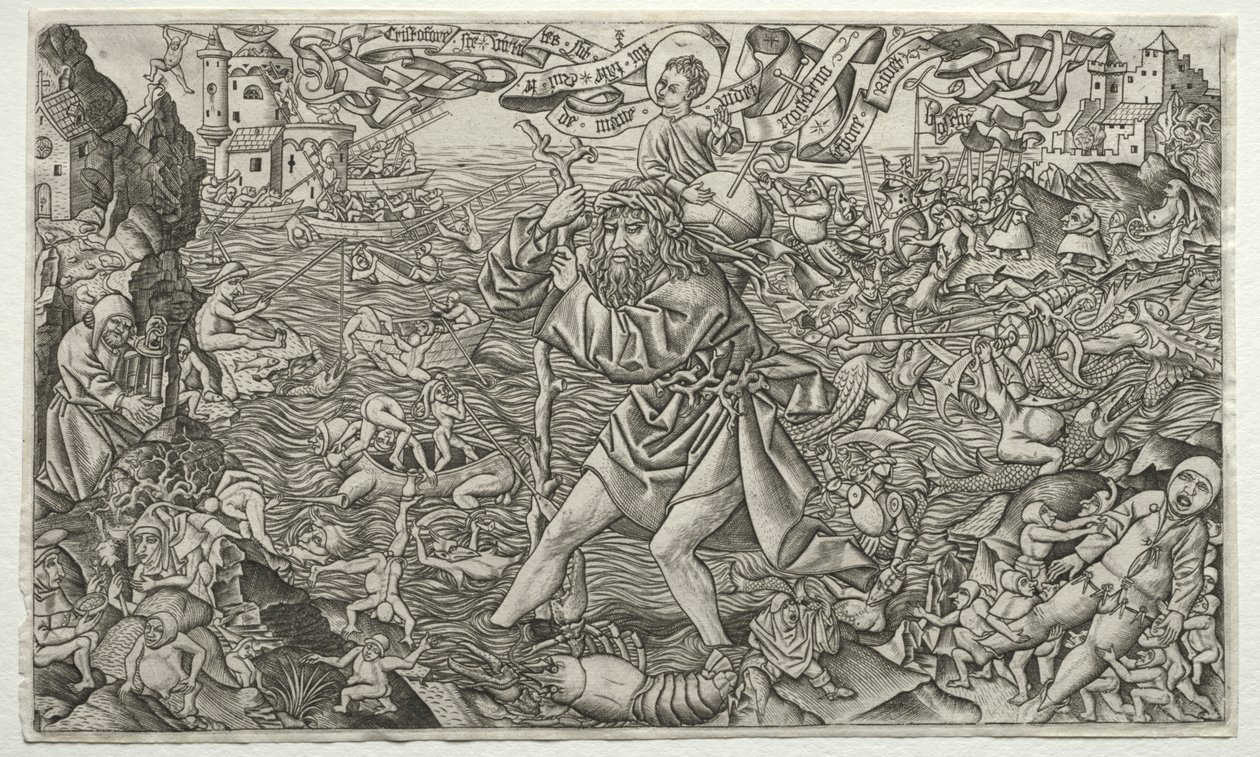 Sint-Christoffel, 1478-1506 door Alart du Hameel