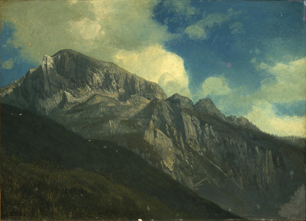 Bergen door Albert Bierstadt