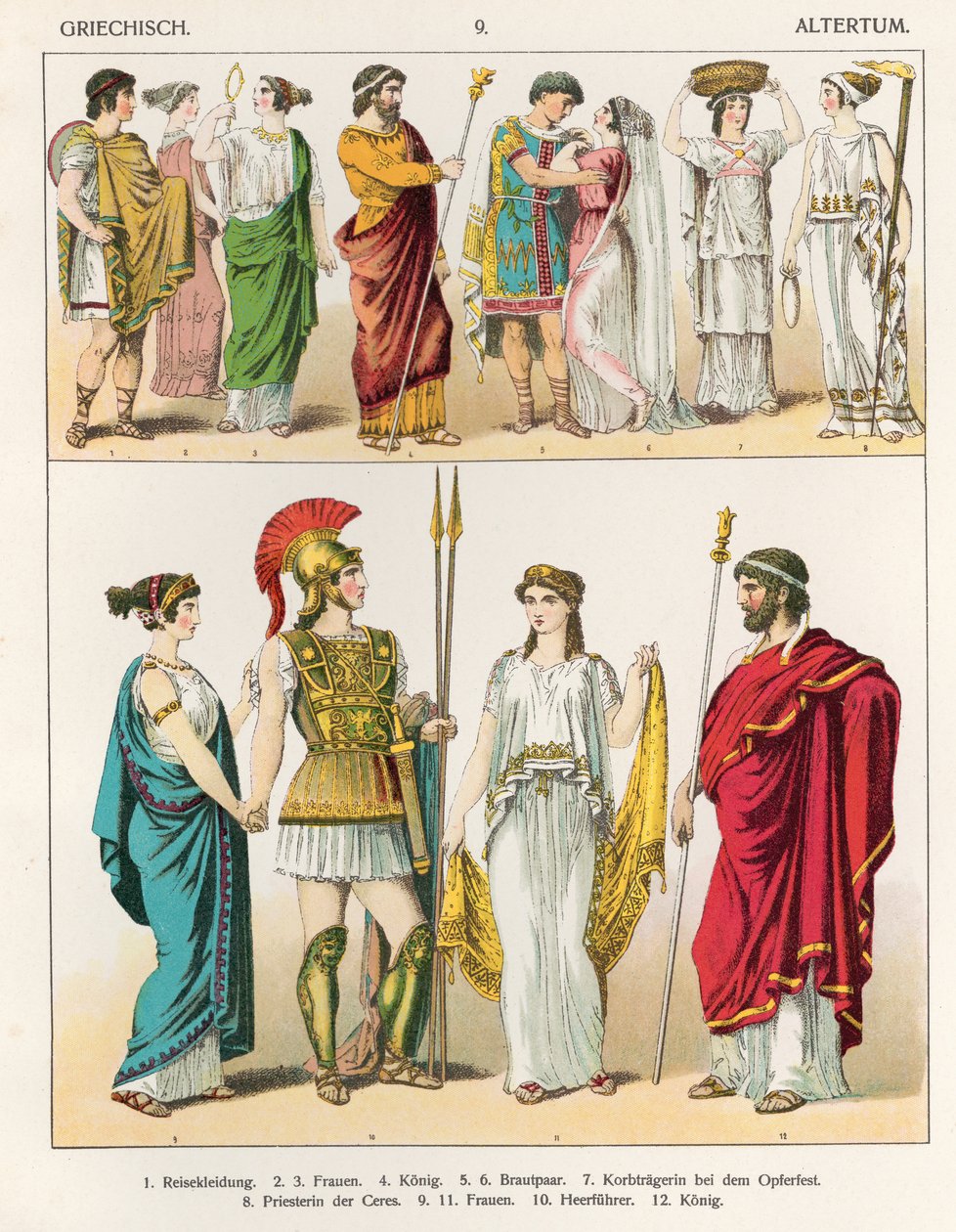 Griekse kleding, uit 